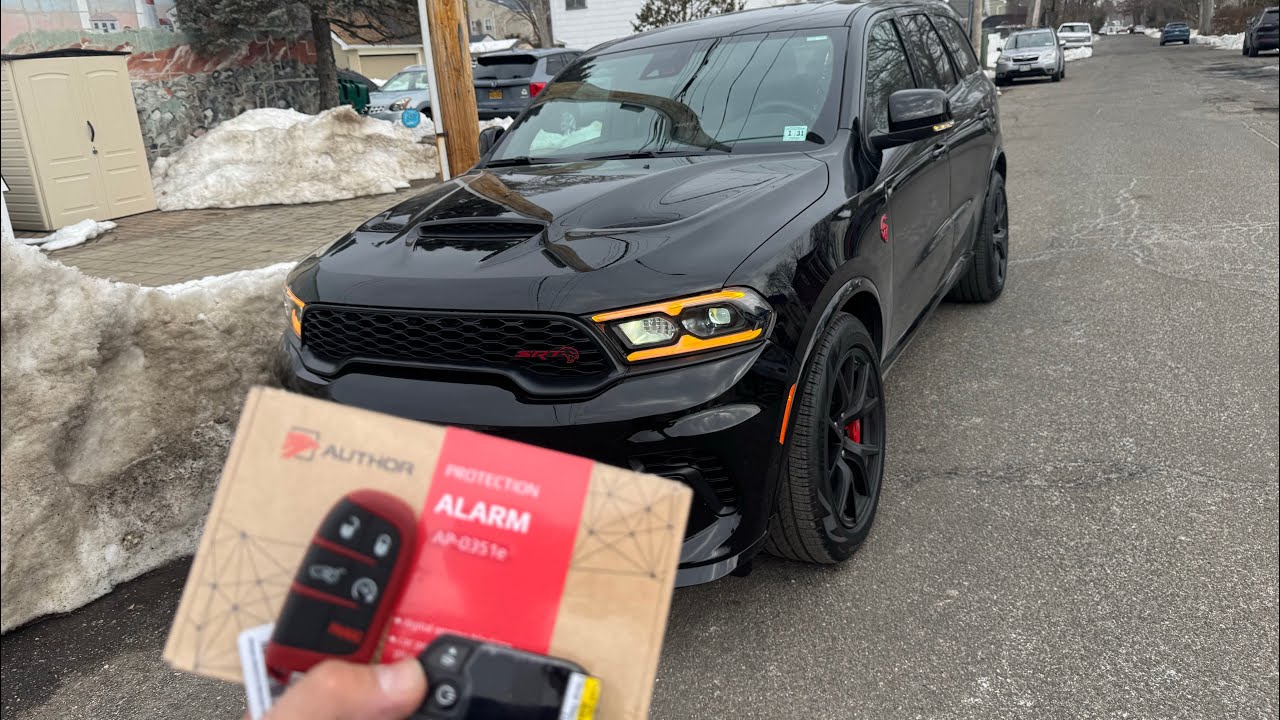 2026 Dodge Durango Hellcat   IGLA PINCODE WITH ADDITIONAL FEATURES / Compustar T13 security system 