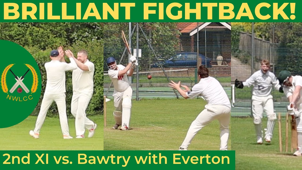 BRILLIANT FIGHTBACK! | Cricket highlights w/ commentary | NWLCC 2nds v BWECC 3rds
