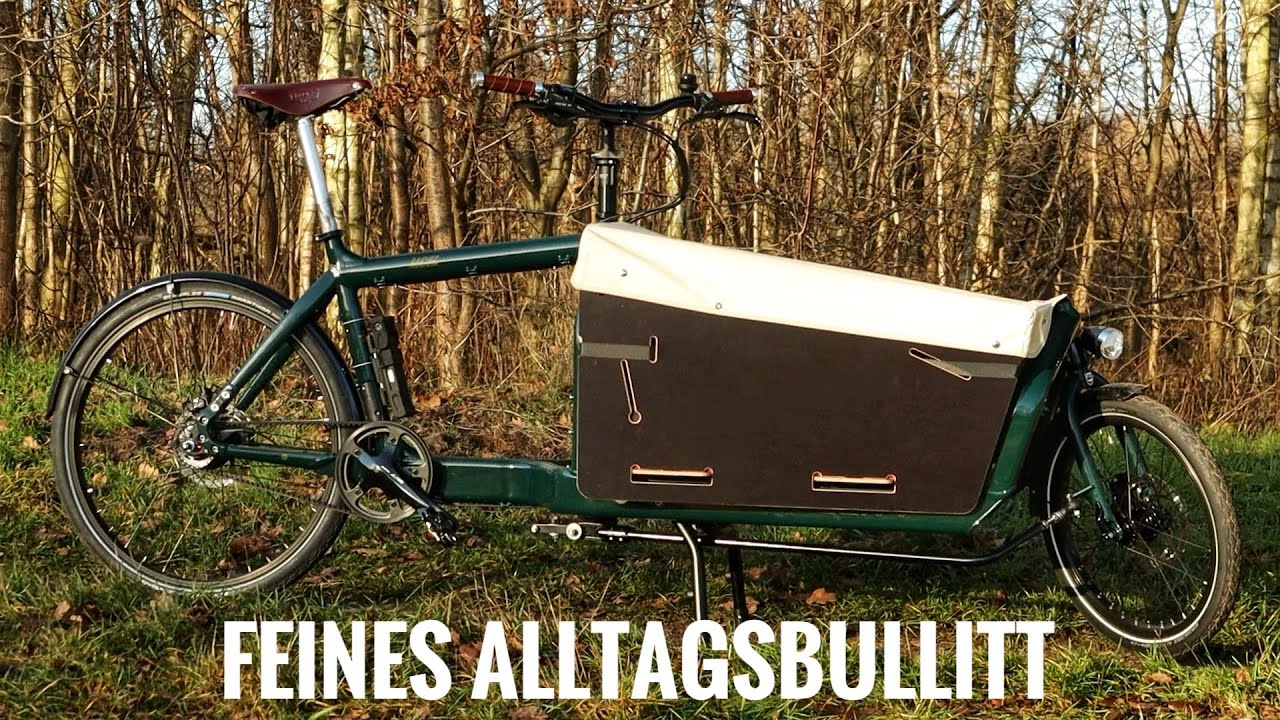 Larry vs Harry Bullitt Race mit Alfine 11, Riemen, Brooks Komponenten und Rad3 Box - Vorstellung