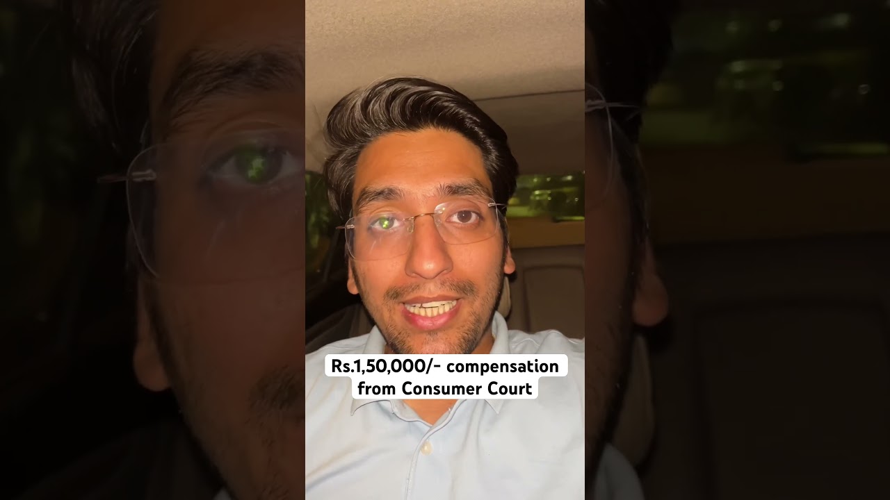 Compensation from Consumer Court. #court #law #lawyer #consumer #consumerforum #legal #lawstudents