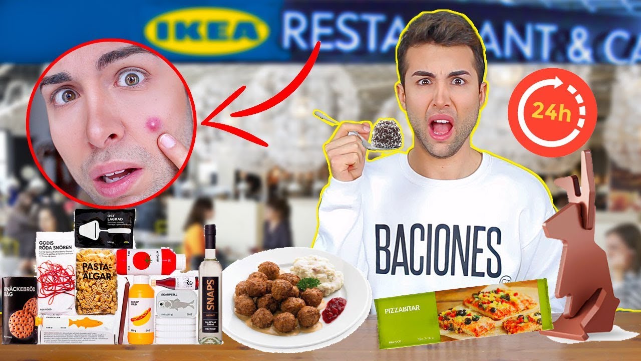 MANGIO CIBO IKEA PER 24H *FINITO MALISSIMO* | GIANMARCO ZAGATO