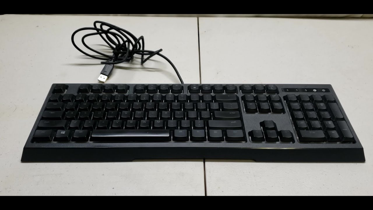 Razer Keyboard Cleaning