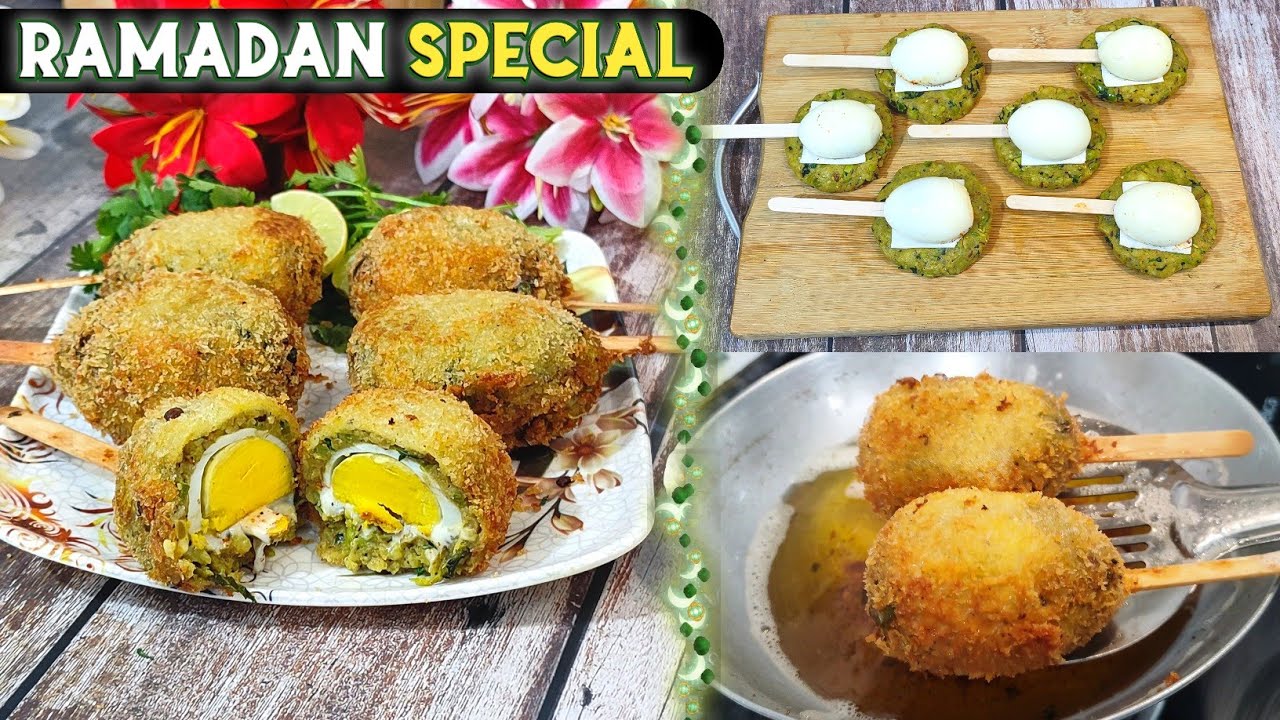 Egg Lollipop Recipe | Ramzan Special Recipe | Egg Snacks | Egg Recipe | Ruksi Home kitchen
