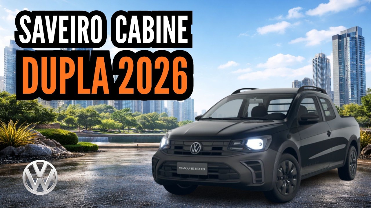 Saveiro Robust cabine dupla 2026