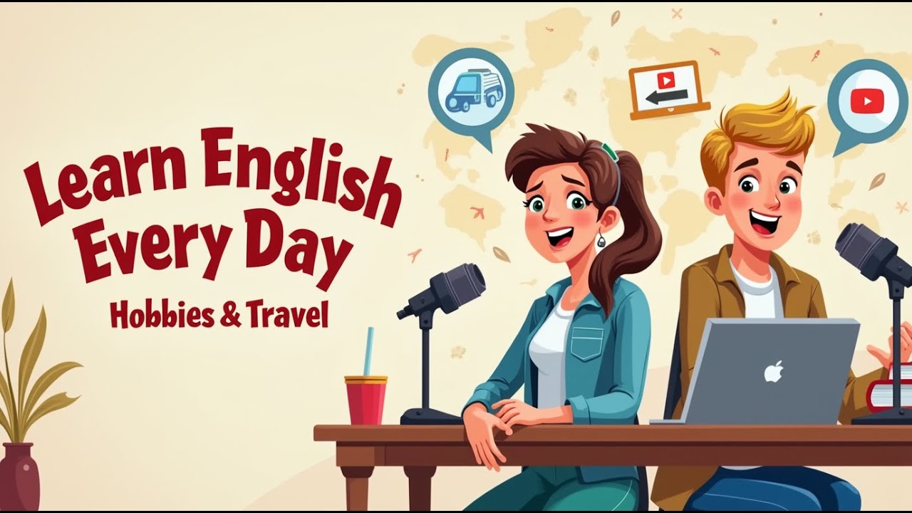 Learn English with Hobbies & Travel  Easy Conversations for Beginners!