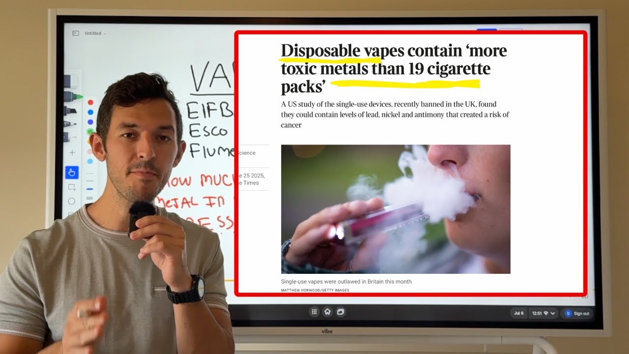 Is Vaping Worse Than Smoking In 2025? *NEW STUDY*