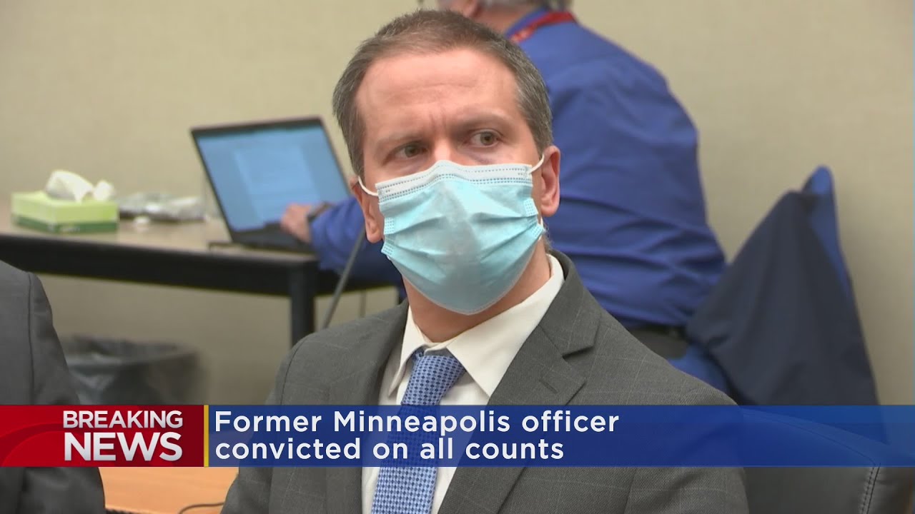 Video Shows Derek Chauvin's Reaction To 3 Guilty Verdicts