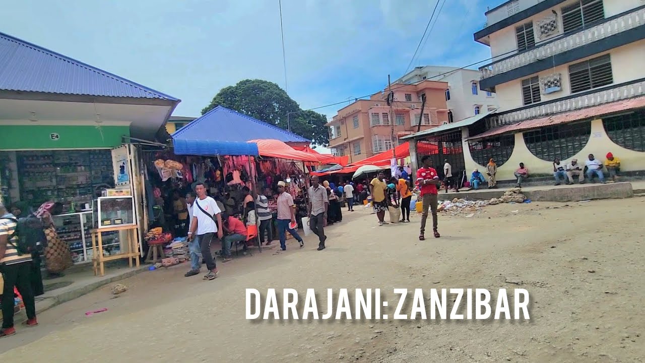 HALI HALISI DARAJANI MJINI BAADA YA KUONDOSHWA MWAGA MWAGA ( WAMACHINGA ) #travel #zanzibar