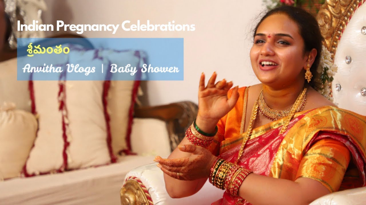 Indian Style of Pregnancy Celebrations | శ్రీమంతం | Baby Shower | Sreemantham Veduka | Pumsavana