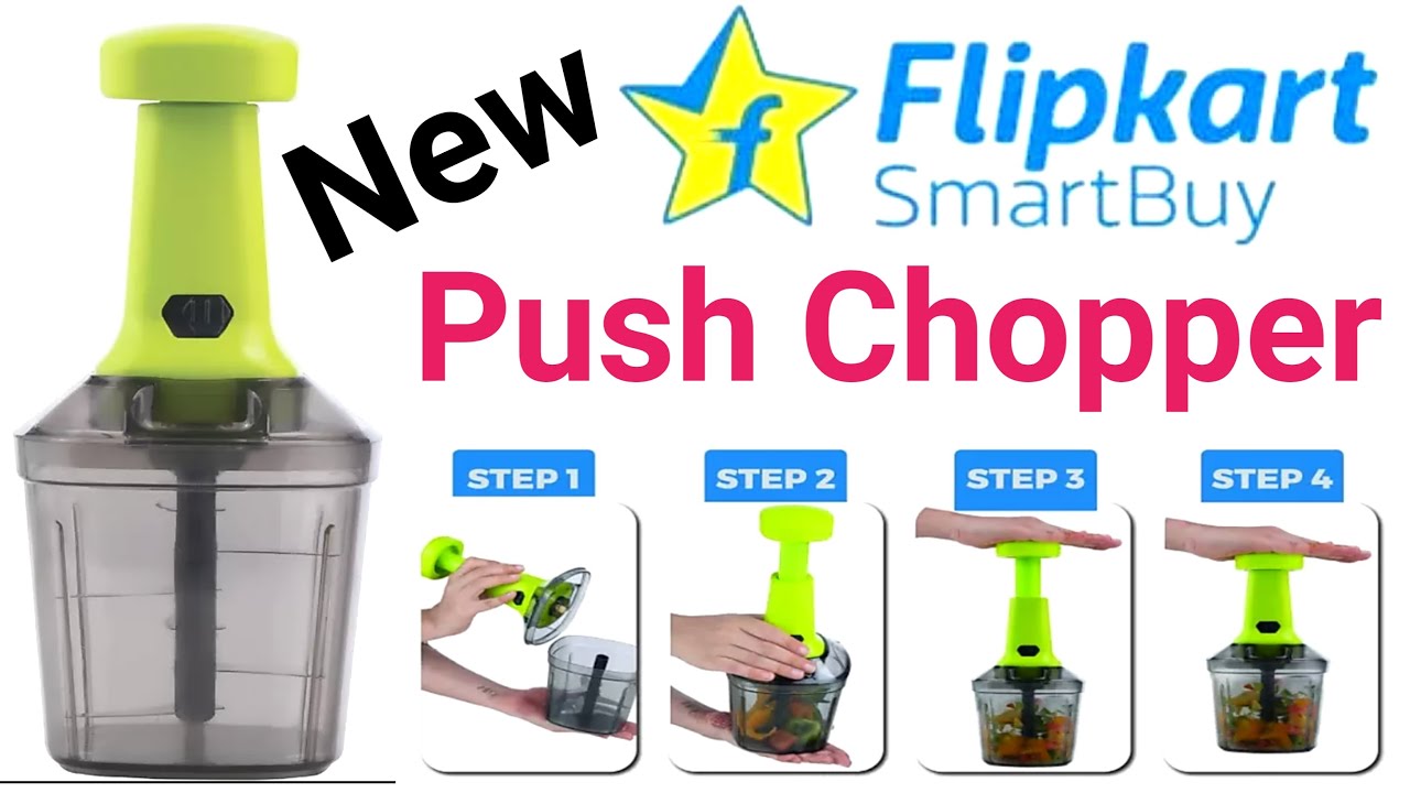 Flipkart Push Chopper With DEMO | NEW | Rs179 | #FLIPKART