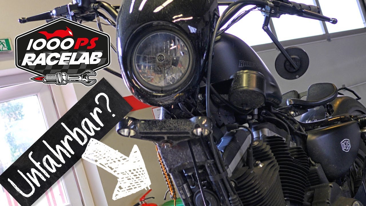 Harley-Davidson Sportster mit Öhlins-Gabel!