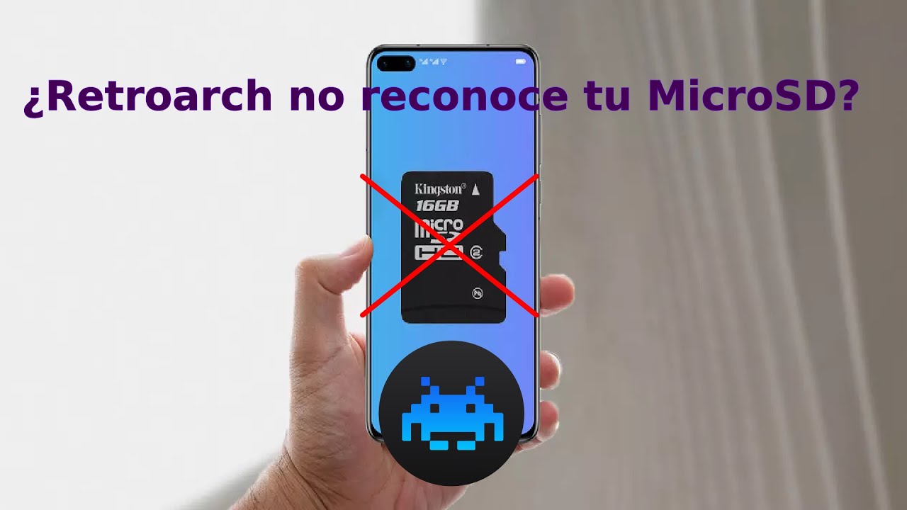 ¿Retroarch no lee tu microSD? Aquí la solución.