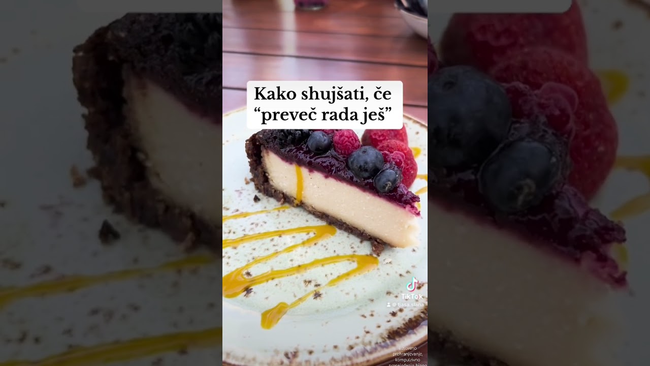 Kako shuj&scaron;ati, če preveč rada je&scaron; #huj&scaron;anje #prehrana #prenajedanje #diete