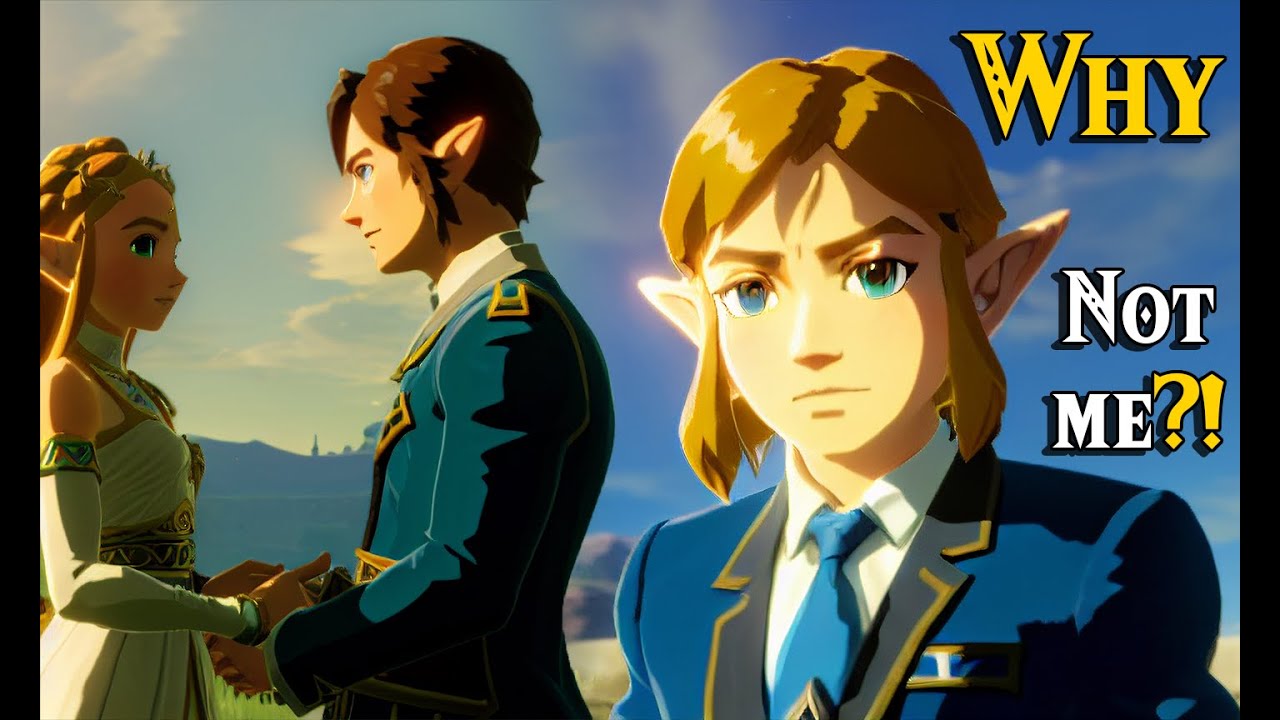 Zelda Marry the Prince of Termina instead of Link in Zelda Bride of the Wild (Alternate Ending)