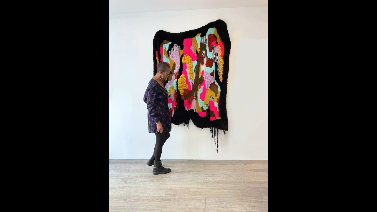Clarissa Vasté textile art tufting- Je crois en la liberté de créer, de rêver, de contempler!