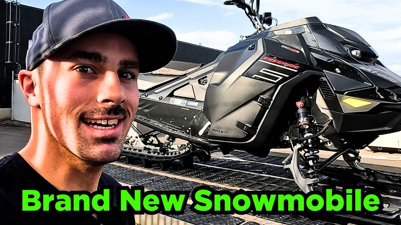 Модифицирую свой новенький снегоход Ski-Doo 2025 года!
