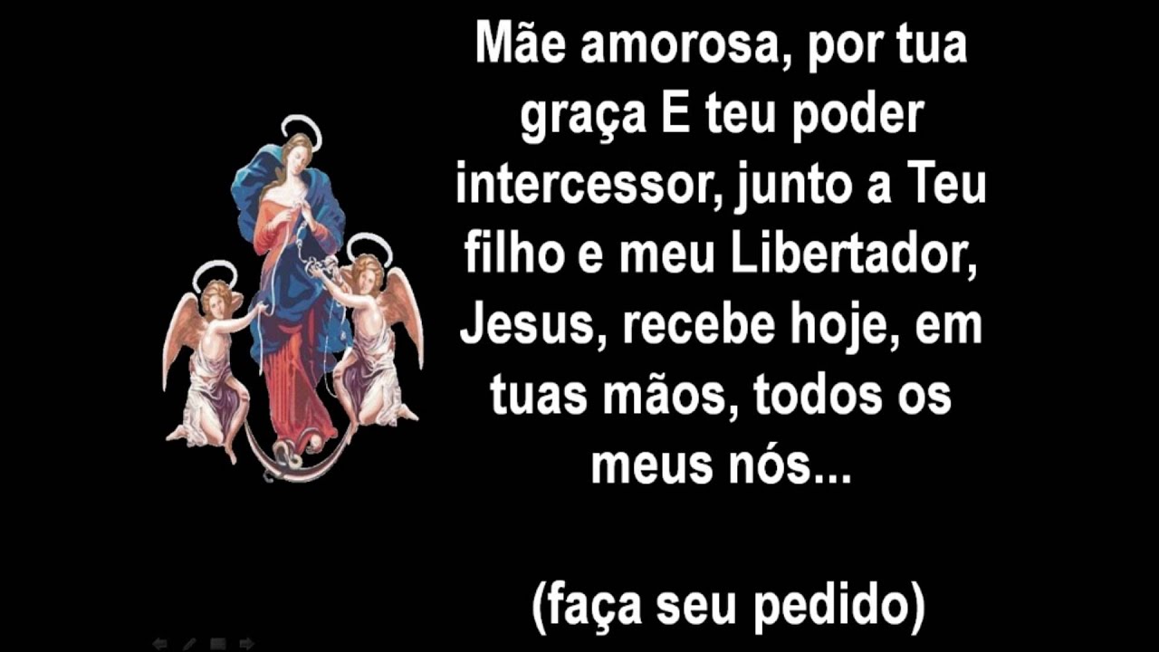 Ora&ccedil;&atilde;o de Nossa Senhora Desatadora dos N&oacute;s