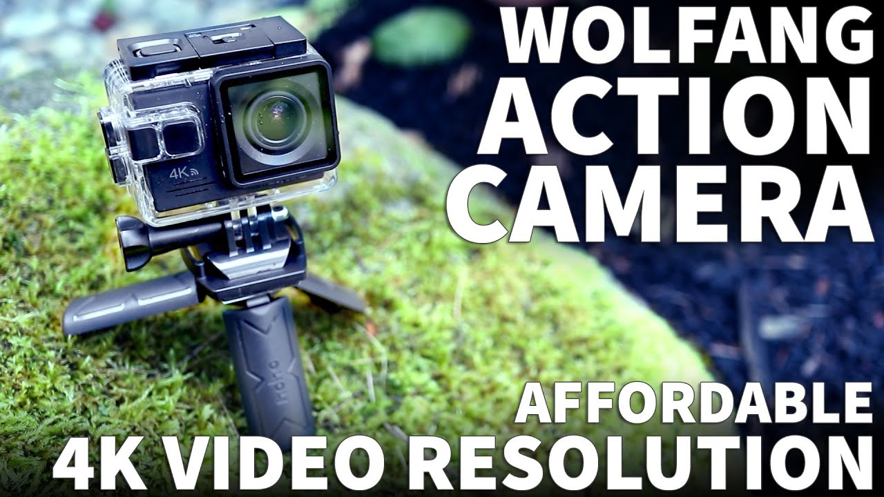 Экшн-камера Wolfang 4K с пультом дистанционного управления — бюджетная экшн-камера 4K с Wi-Fi и в...