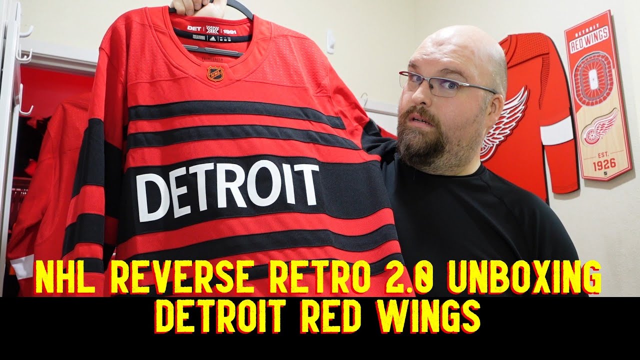 NHL Reverse Retro 2.0 Unboxing | Detroit Red Wings