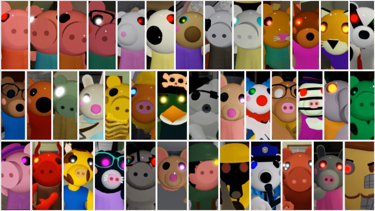 ROBLOX PIGGY ВСЕ СКРЕМЕРЫ