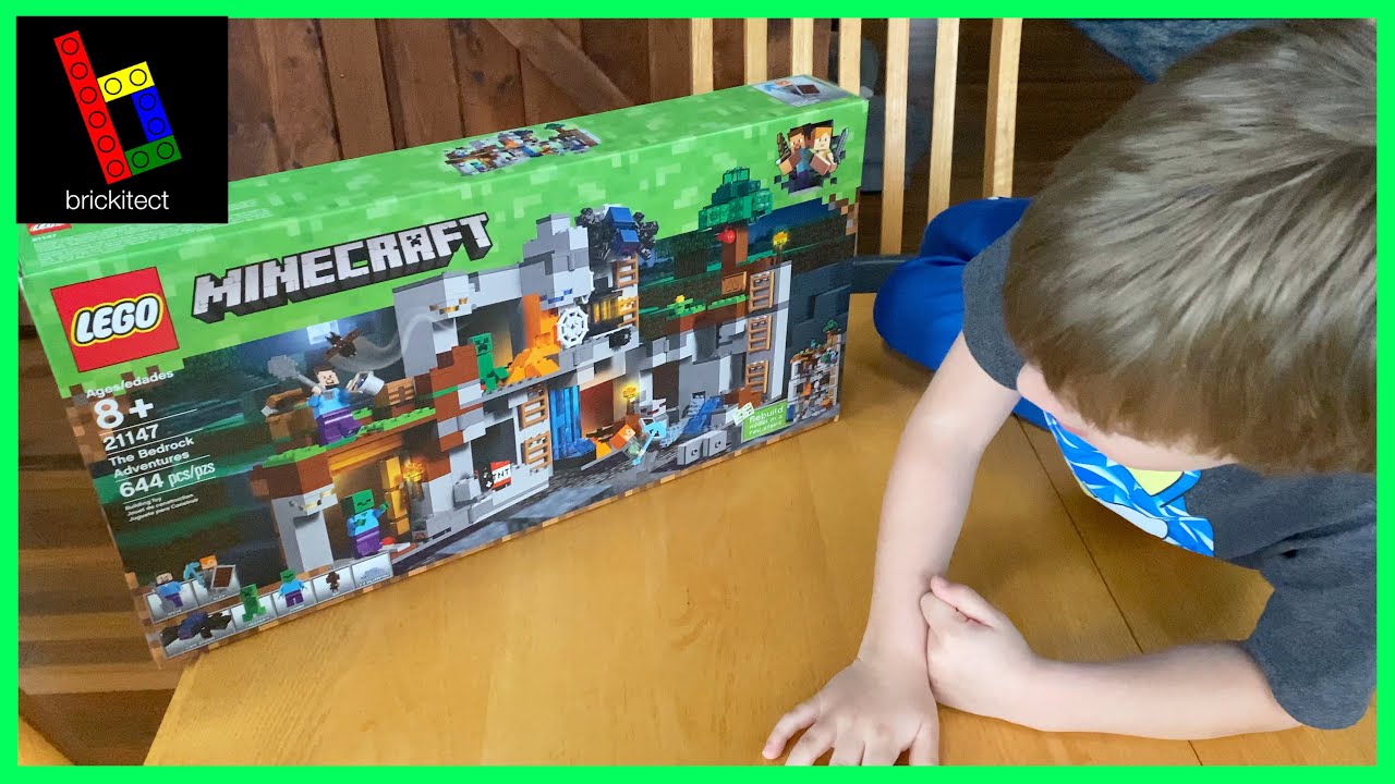 Горная пещера для бедняков из LEGO Minecraft