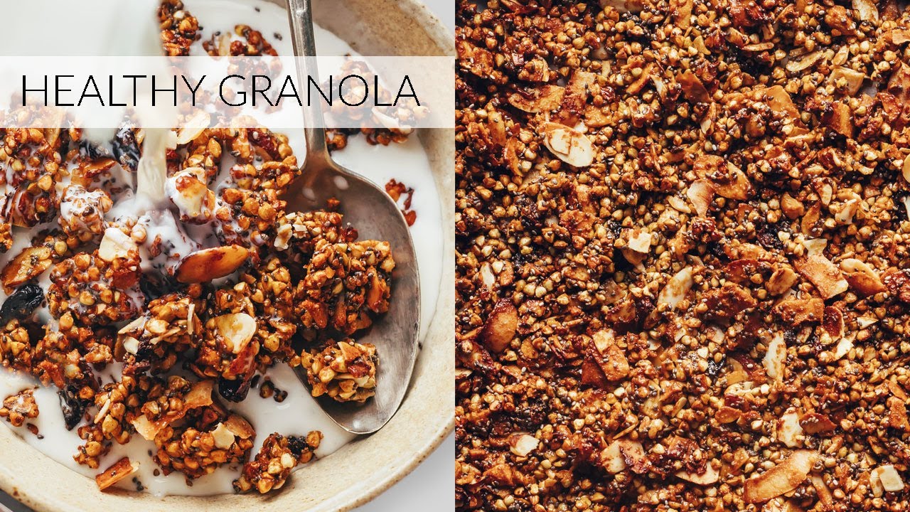 Healthy GRANOLA that never gets soggy