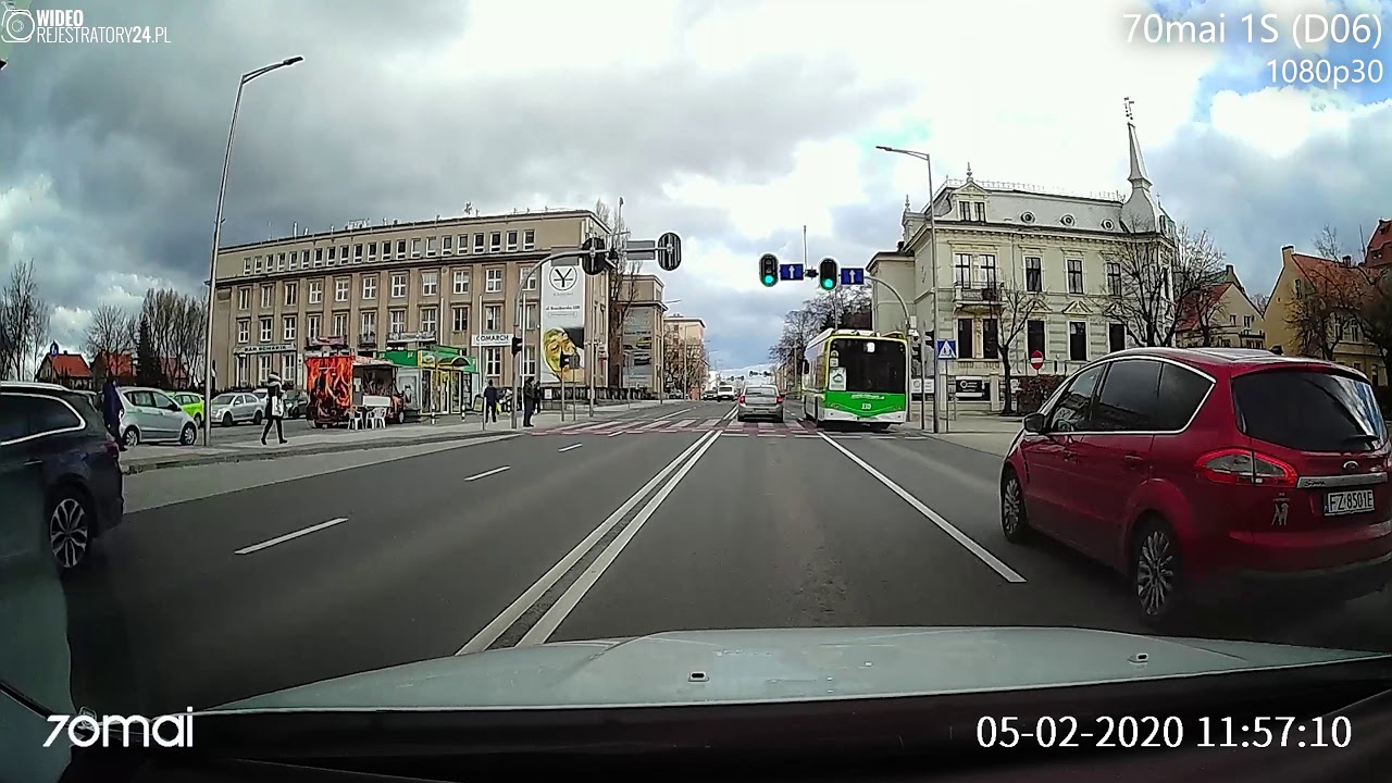 70mai Dash Cam 1S (D06) @ 1080p30