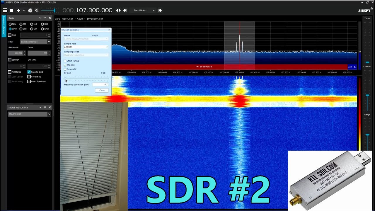 Beginners guide to SDR #2 [ setting up antenna and SDR sharp ]