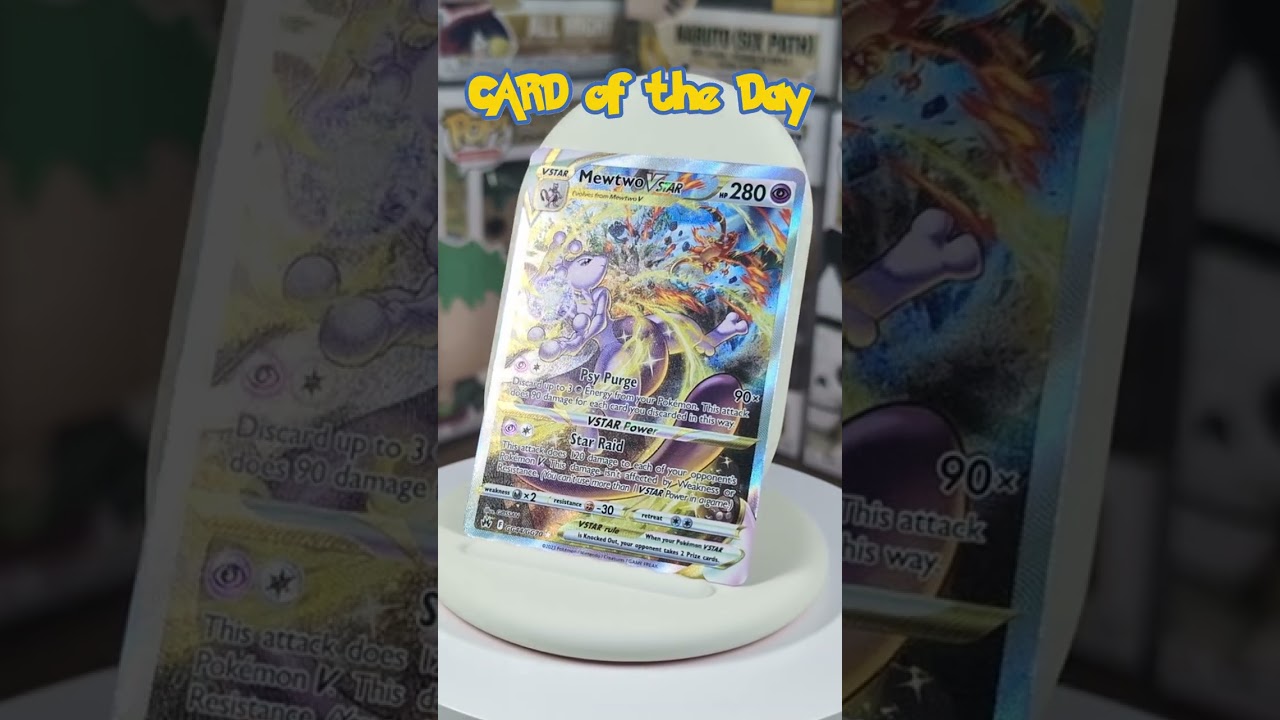Card of the Day Mewtwo VSTAR GG44 Crown Zenith #pokemon #collectiblecards #pokemoncards #rarepokemon