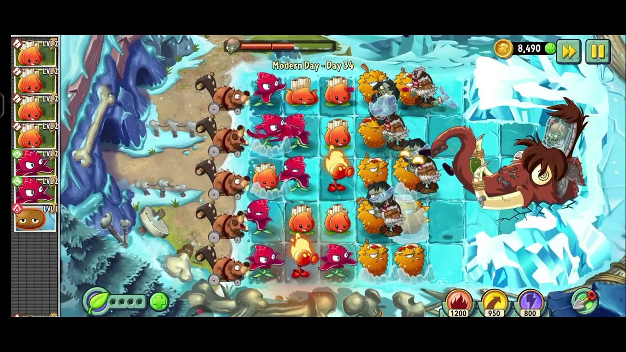 MENAMATKAN PLANTS VS ZOMBIES 2 MODERN DAY PART 34 #pvz2 