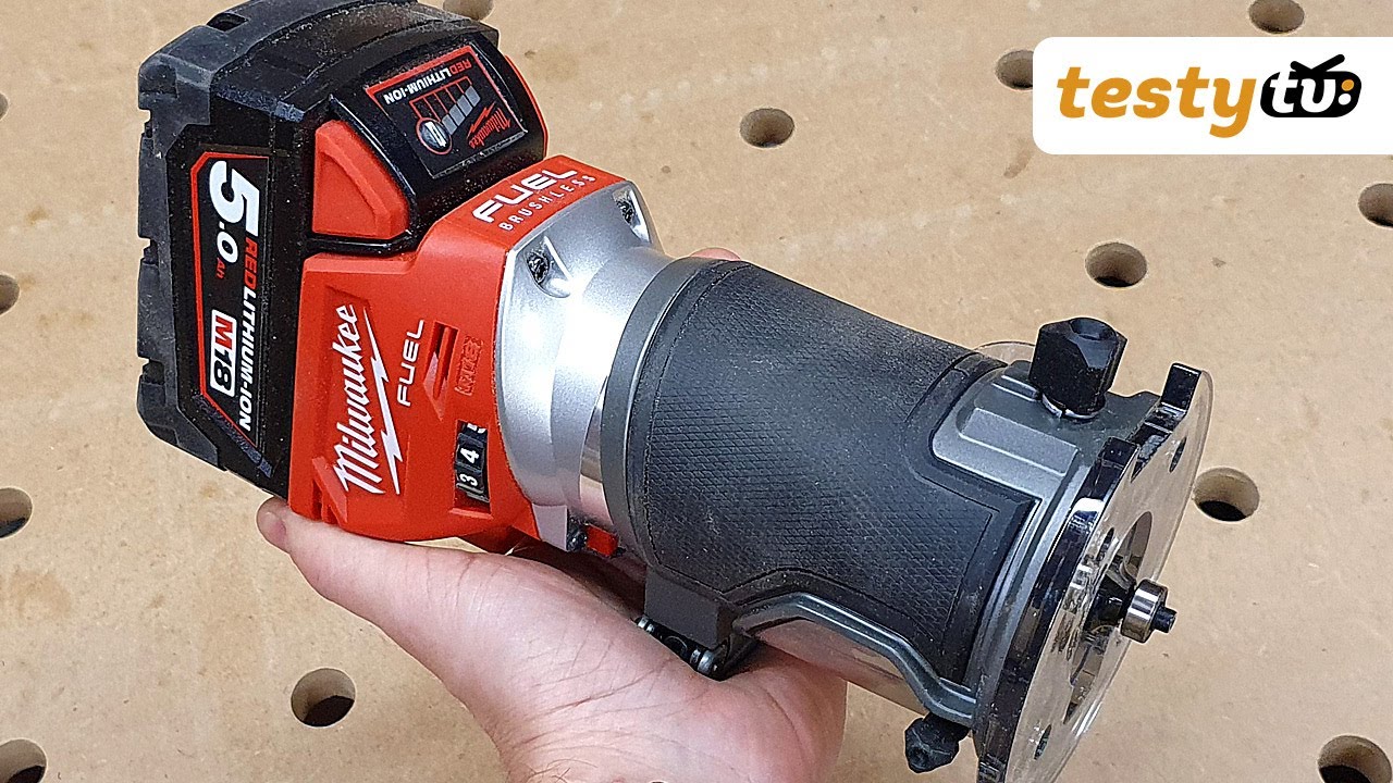 Milwaukee: M18 FTR - Frezarka akumulatorowa górnowrzecionowa