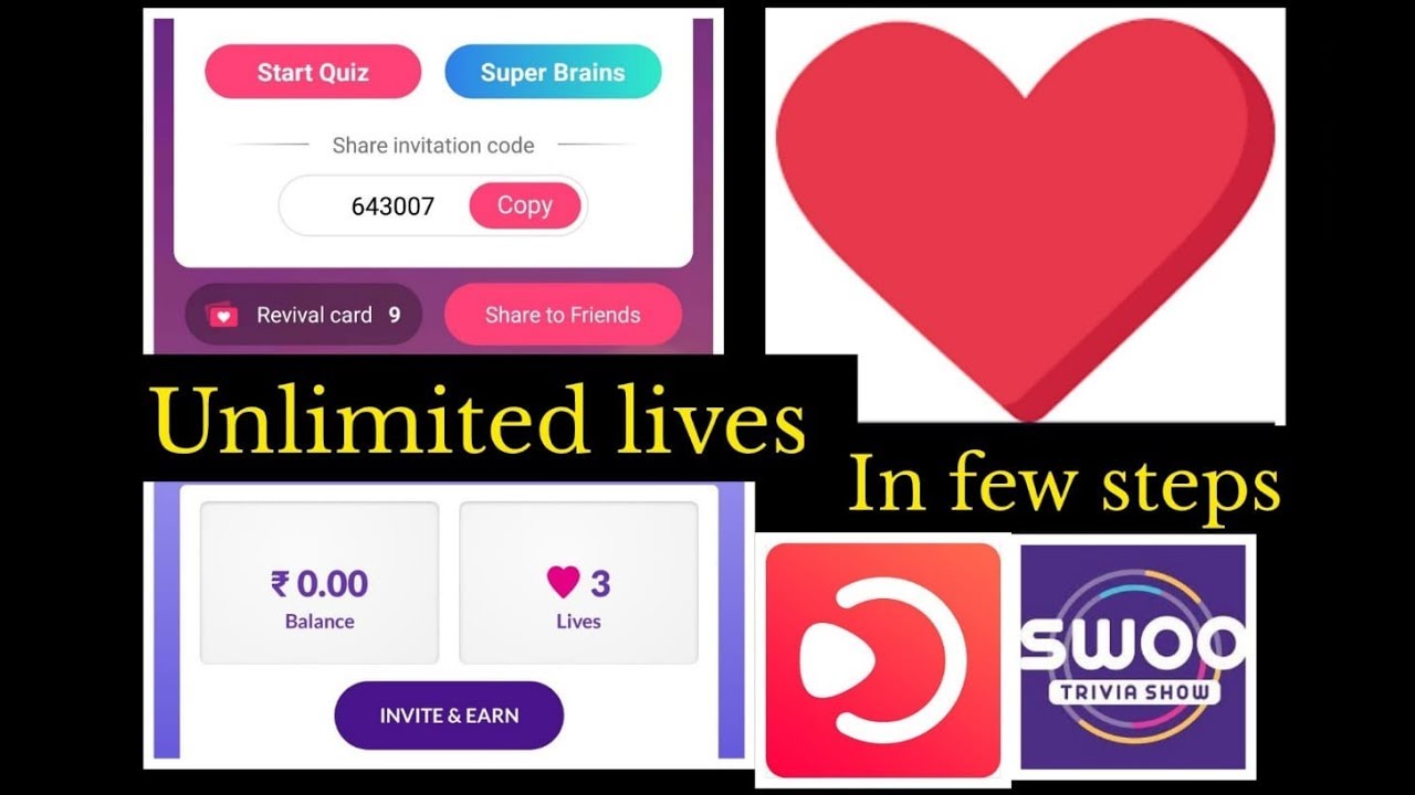 Unlimited Swoo & Weshow lives without any extra software