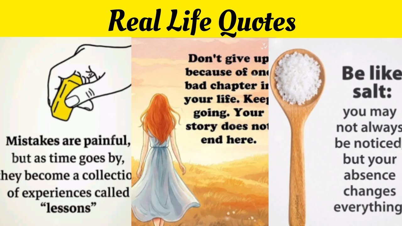 Real Life Quotes That Can Change The Way You Think | Quotes About Life | Inspirational Life Quotes