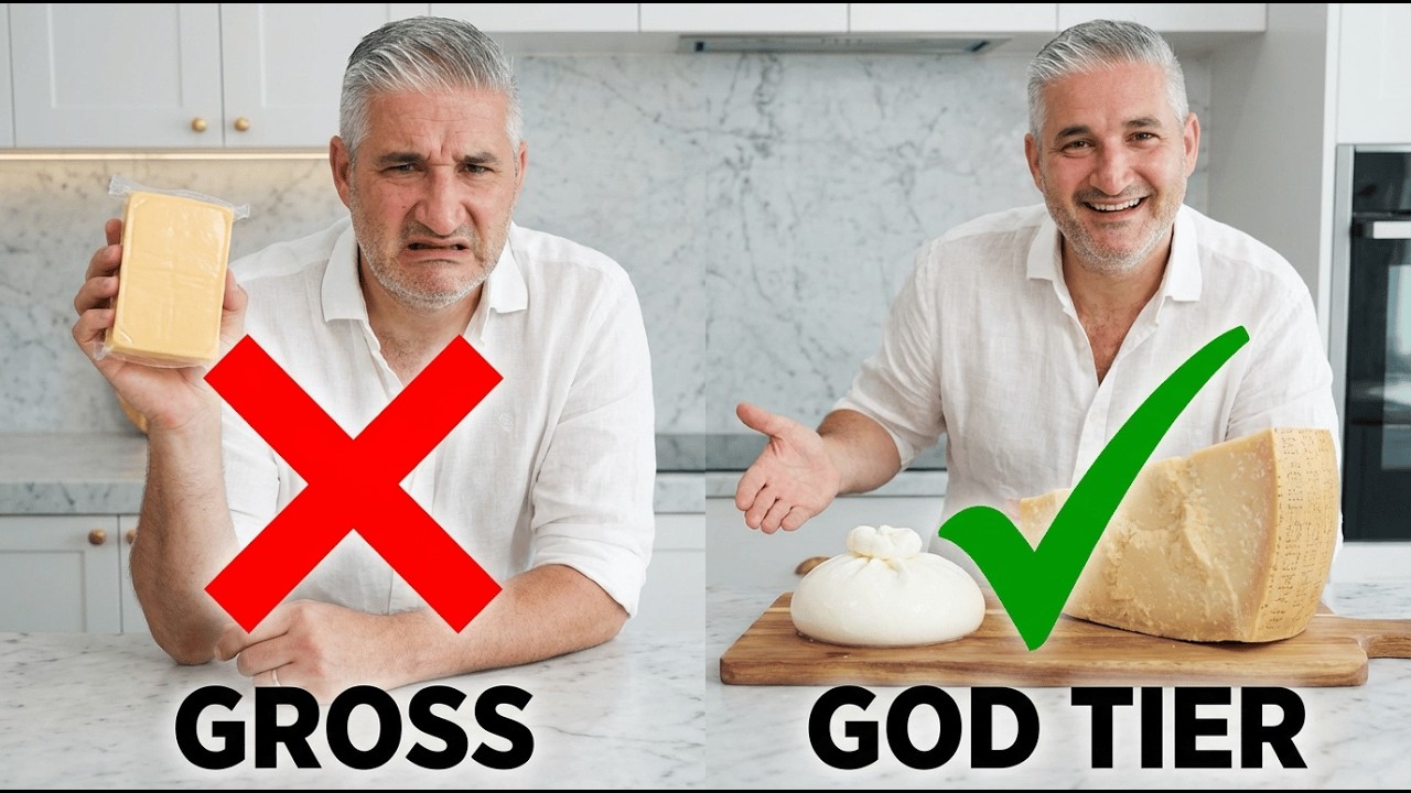 Ranking Italian Cheeses from Gross to GOD TIER