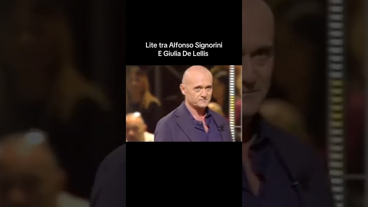 Epica Lite Quando Giulia De Lellis ha asfaltato Alfonso Signorini 