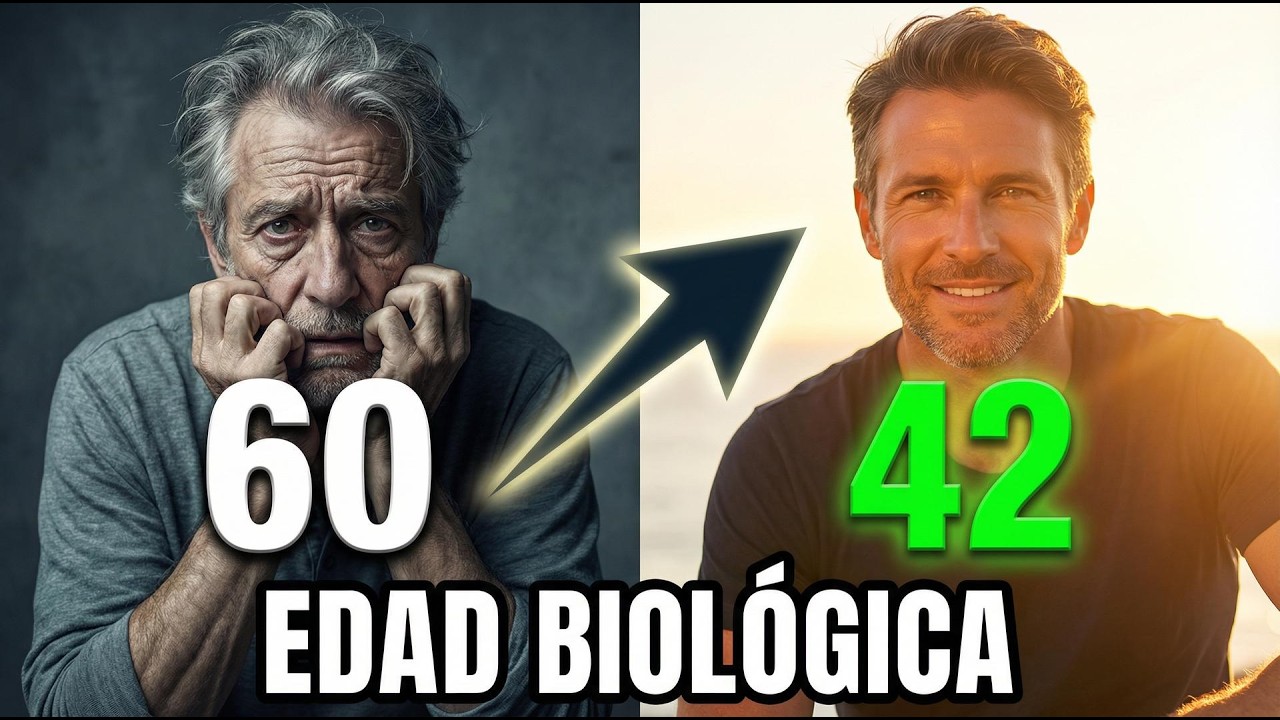 ¿Qué edad tiene tu cuerpo por dentro? El test de los telómeros. de 60 a 42 años