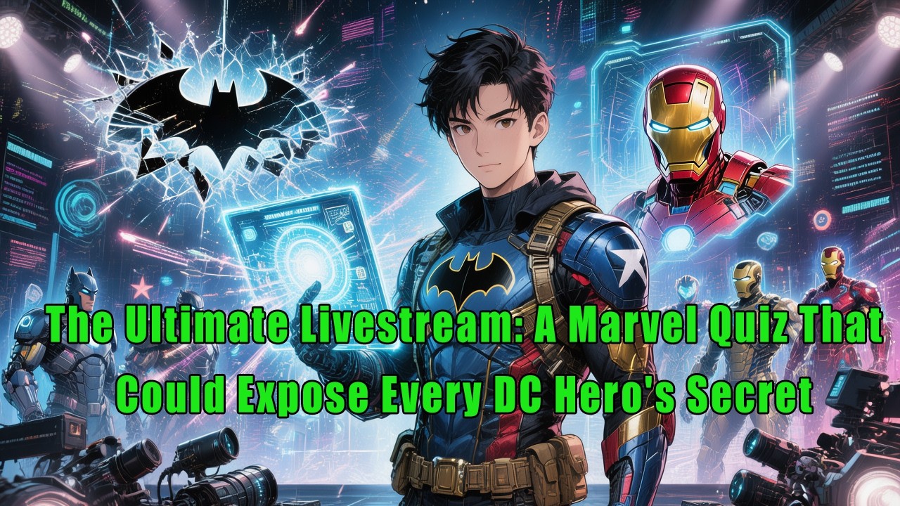 The Ultimate Livestream: A Marvel Quiz That Could Expose Every DC Hero's Secret