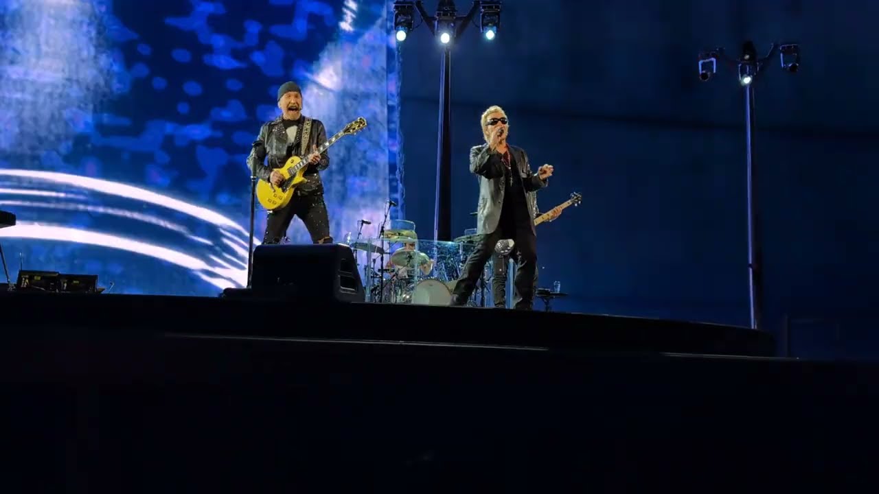 U2 Zoo Station, Sphere Las Vegas 2/18/2024 Live Front Row