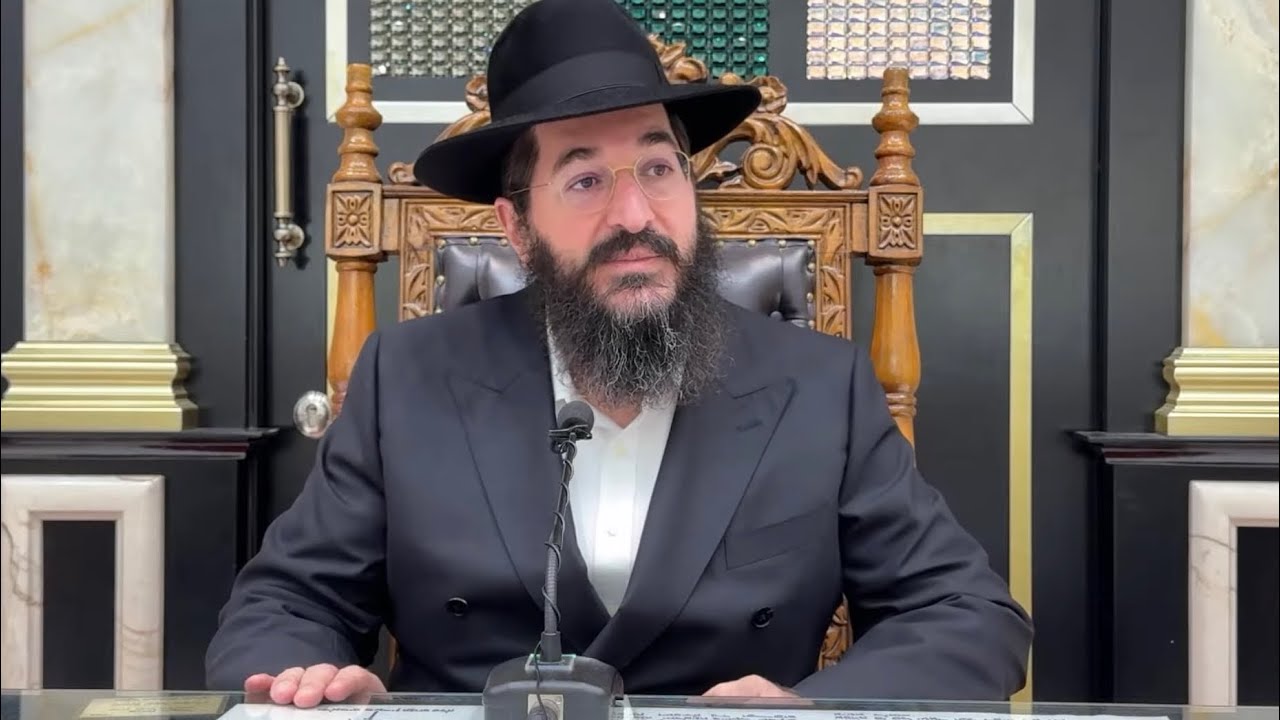 פרשת ויצא תשפ״ו השיעור השבועי מפי האדמו״ר הרב שמואל טולידאנו שליט״א
