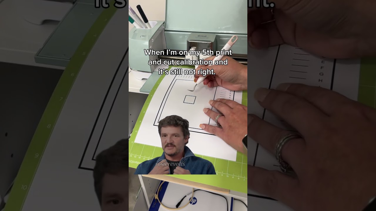 Cricut Print and Cut Fail | Калибровка Cricut Print & Cut #cricut #printandcut #craftycreators
