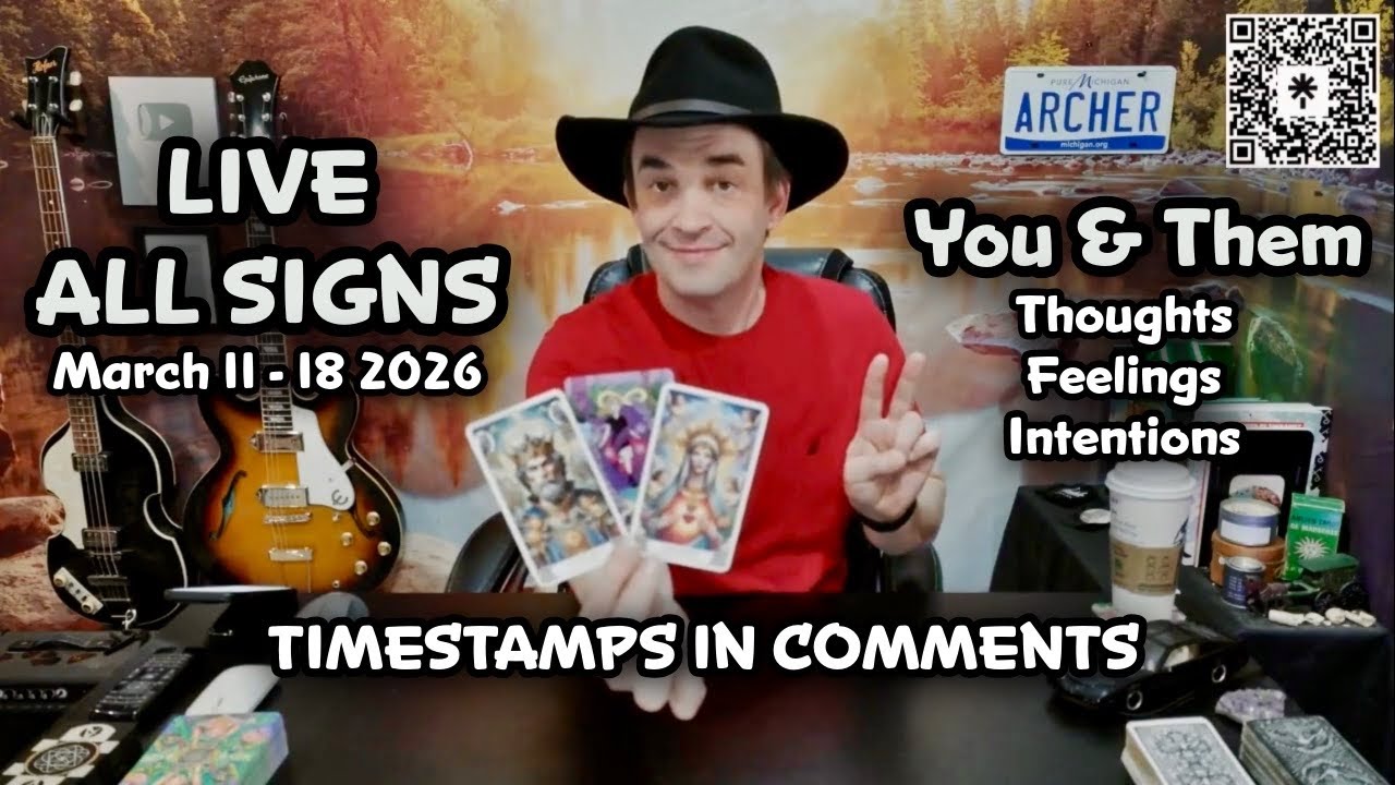 All Signs Love Tarot Reading - You and Them Thoughts Feelings And Intentions - March 11 - 18 2026