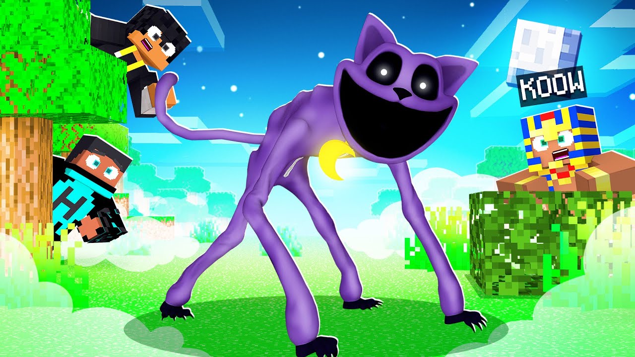 Se Esconda do CATNAP no MINECRAFT