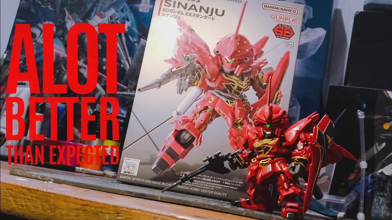 Мой самый первый комплект SD-карты || Сборка/обзор SD Sinanju