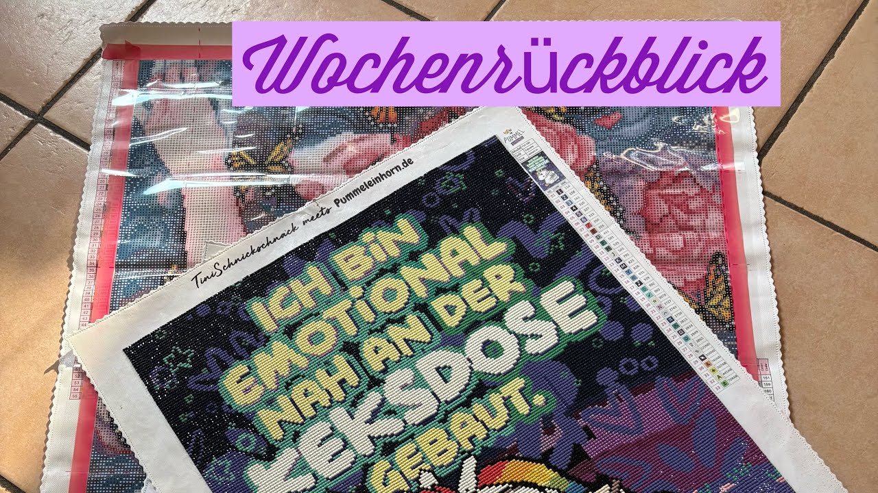 Diamond Painting Woche #7/2026 1 Langzeit-WiP beendet #lenisveas_diamonds 