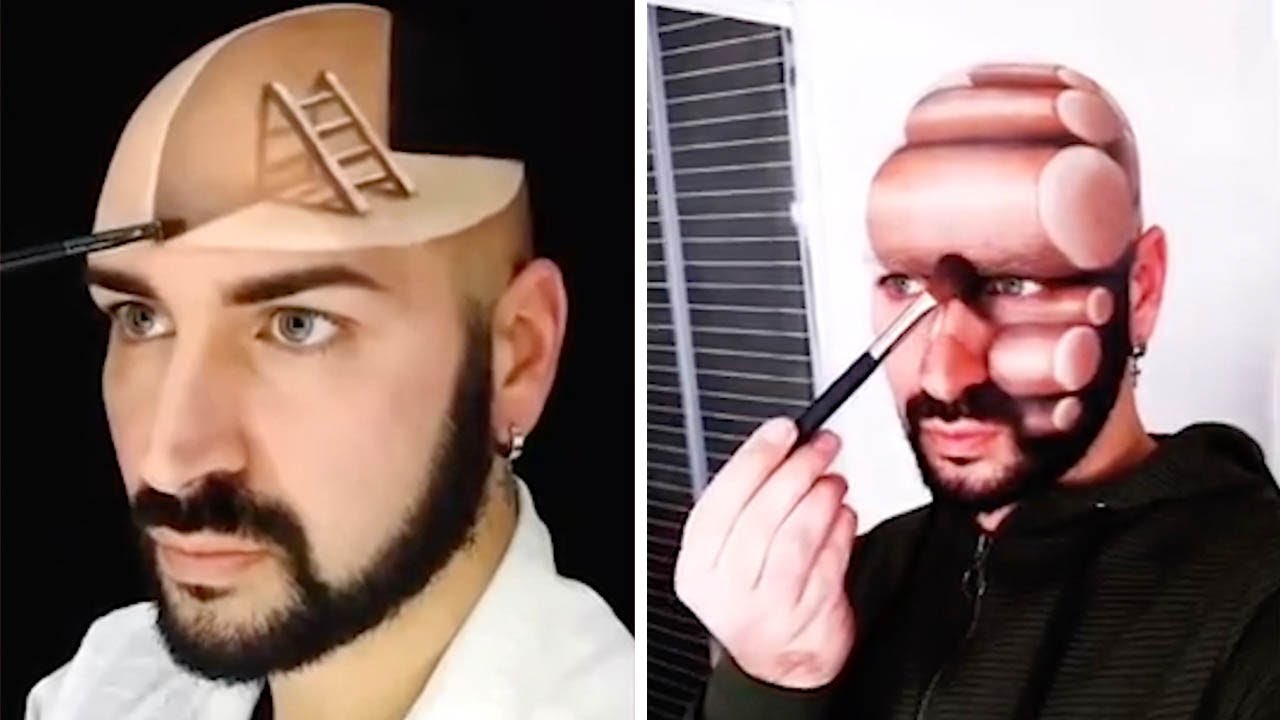 Artist Creates Incredible 3D Make-Up Art