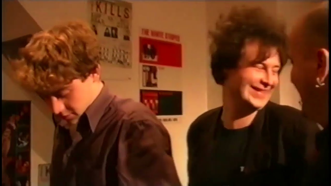 The Others Signing for Poptones with Alan McGee