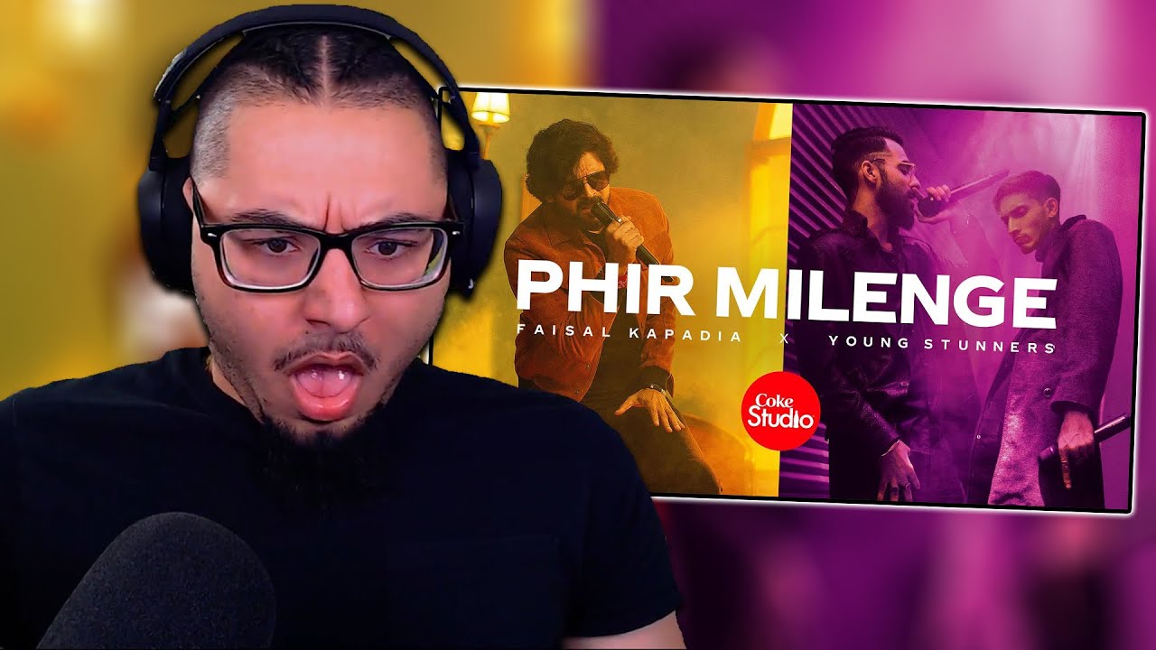 Faisal Kapadia x Young Stunners - Phir Milenge | Coke Studio Season 14 | REACTION