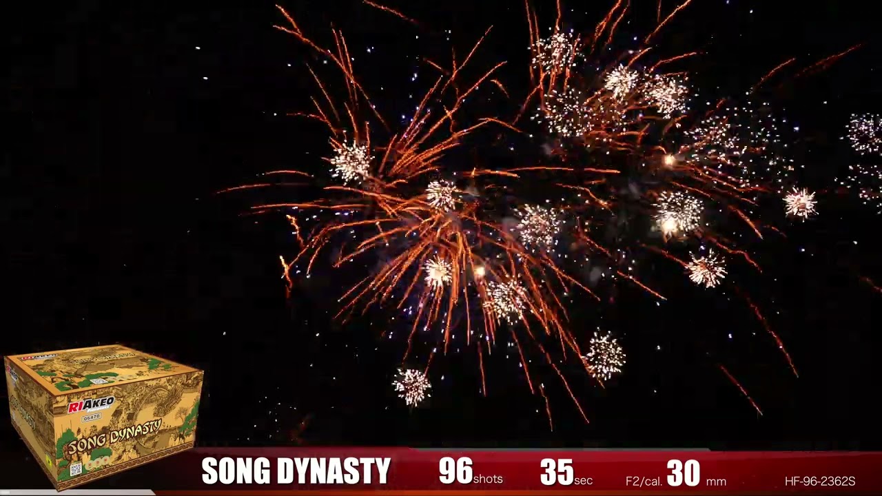 HF-96-2362S  Song Dynasty 96 shots compound | Klasek pyrotechnics