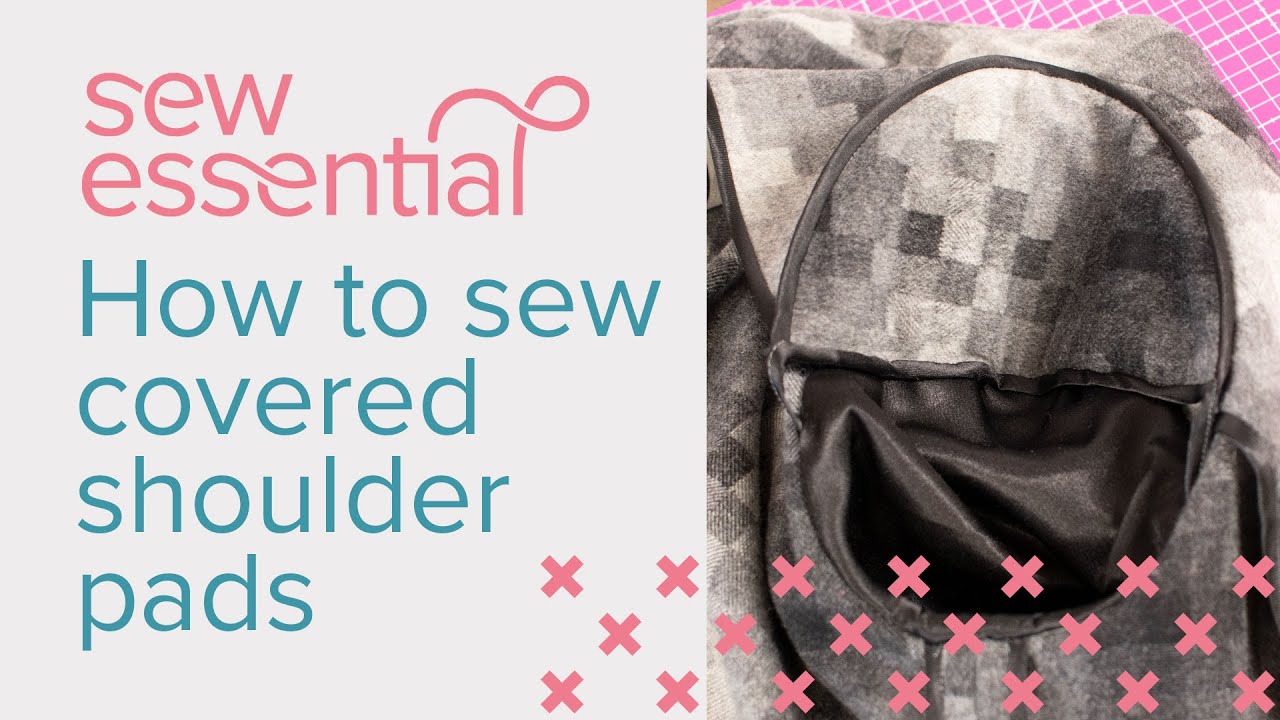 How to Sew Covered Shoulder Pads