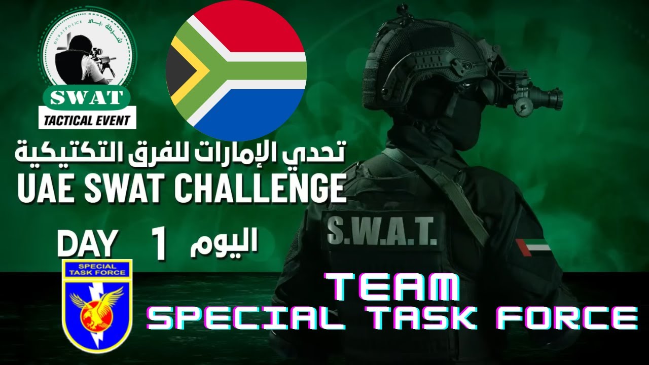 South Africa, SPECIAL TASK FORCE, Day 1, UAE SWAT Challenge 2024